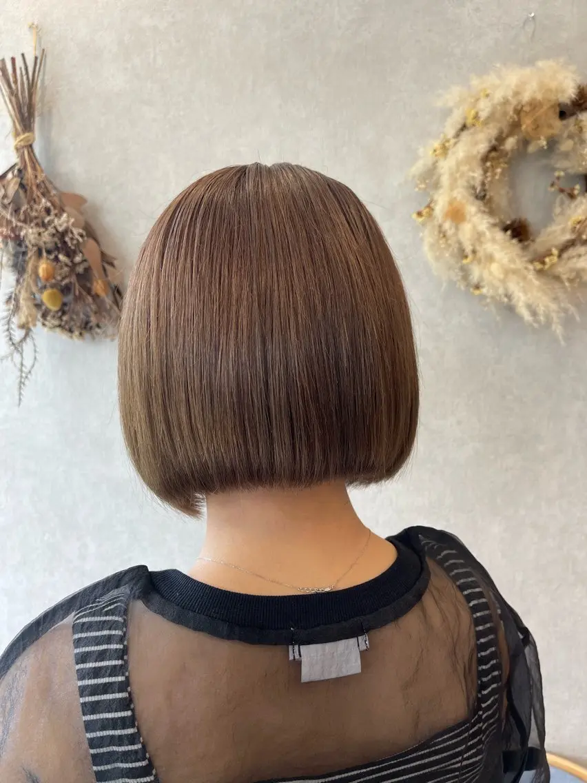 ショート ボブ 三林 紘土のヘアスタイル