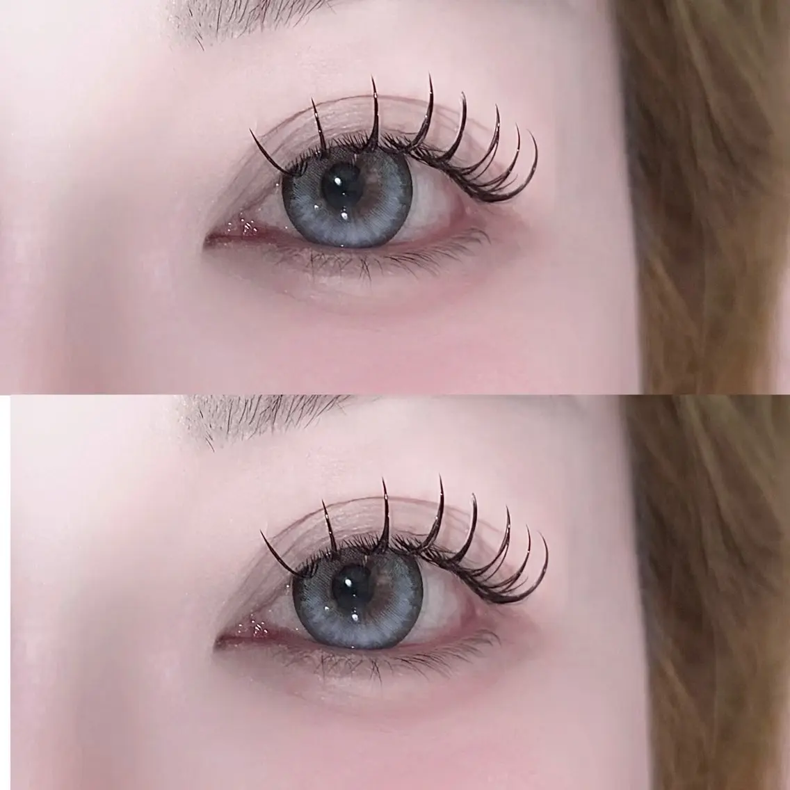 マツエク・マツパ フラットラッシュ Re:eyes_ rinkaのマツエク・マツパデザイン