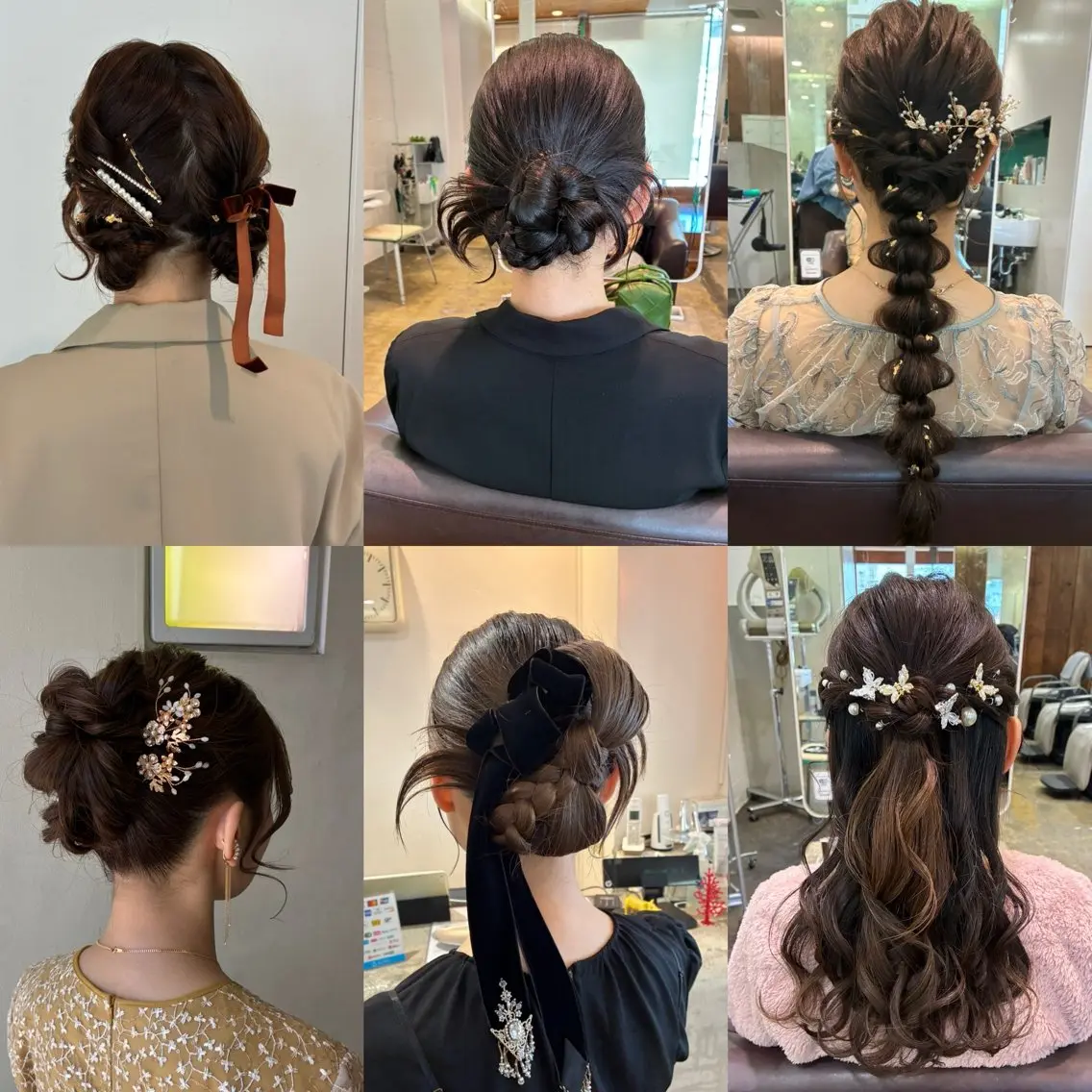 ヘアアレンジ 中村 碧のヘアスタイル