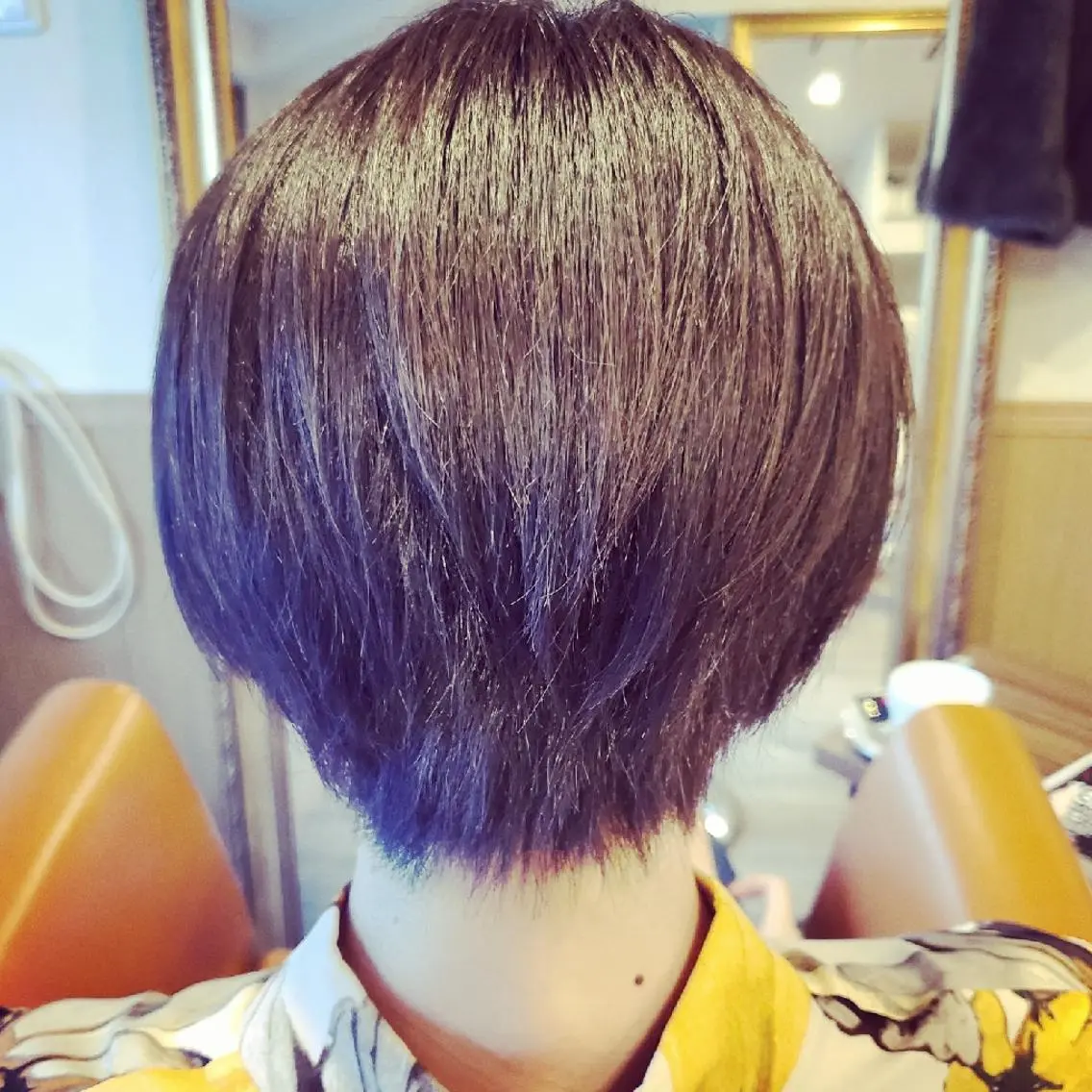 ショート カラー アディクシーカラー 外国人風カラー トリートメント カット ヘアカラー トリートメント spa hair ark 富井直美のヘアスタイル