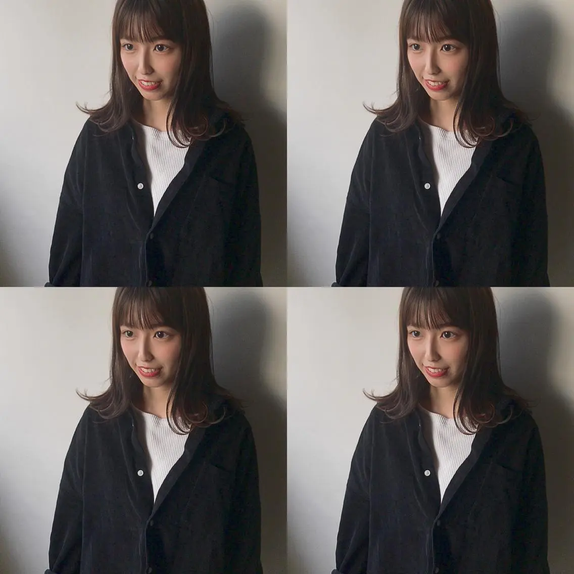 セミロング 外ハネヘア カット ヘアカラー トリートメント ヘッドスパ 小林 佳祐のヘアスタイル