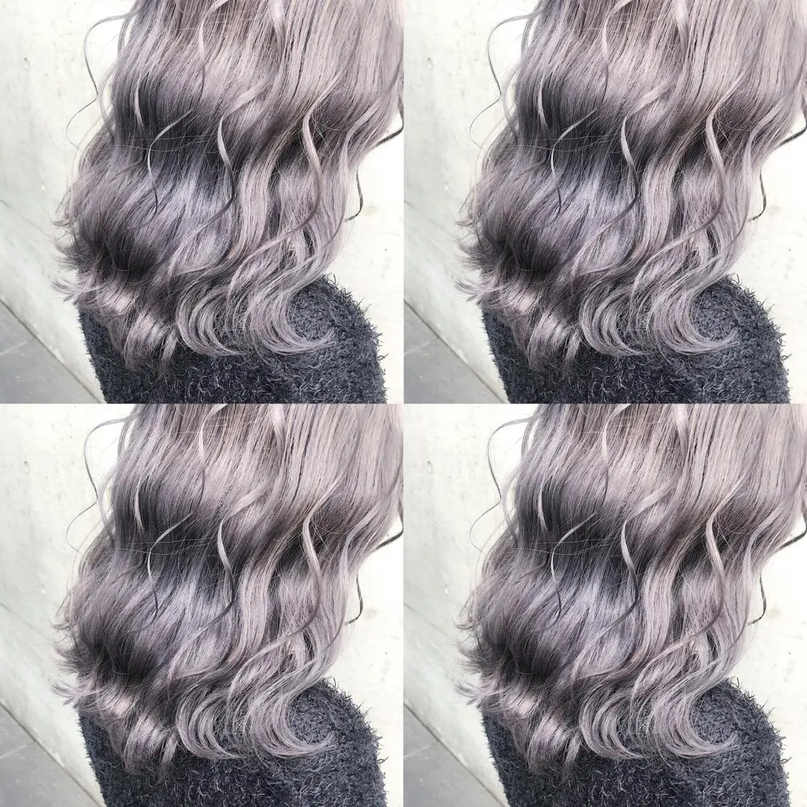 ミディアム カラー ヘアアレンジ ヘアカラー トリートメント TAKUMAブリーチ /デザインカラーのヘアスタイル