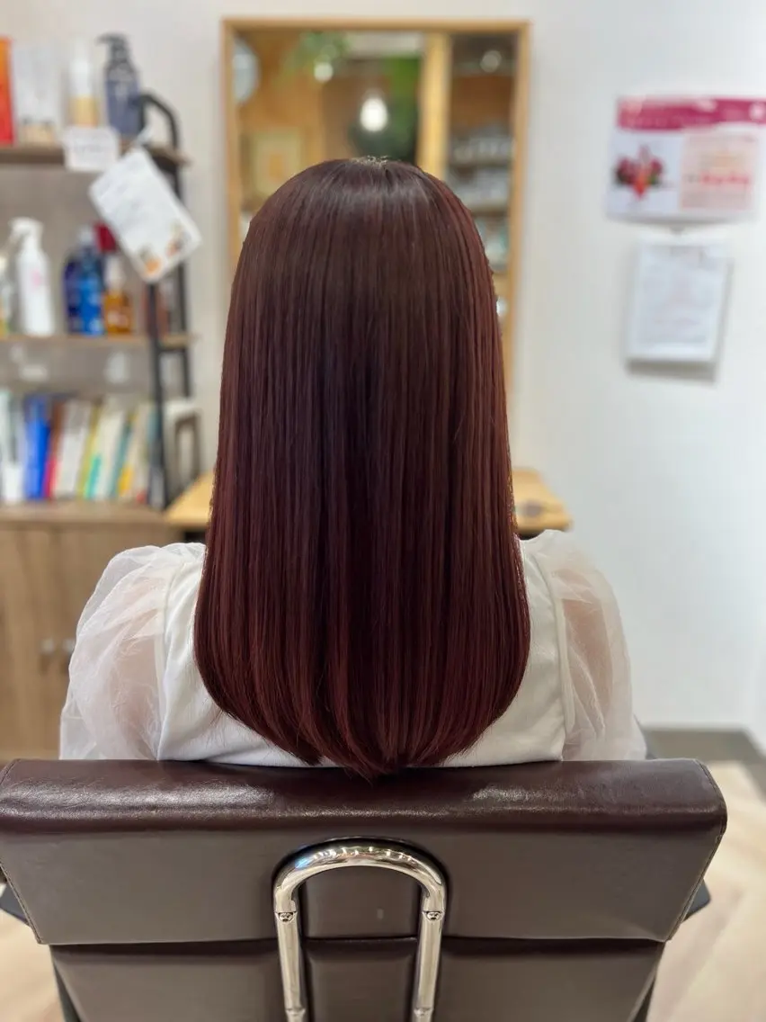 ロング カラー 櫛引 健太のヘアスタイル