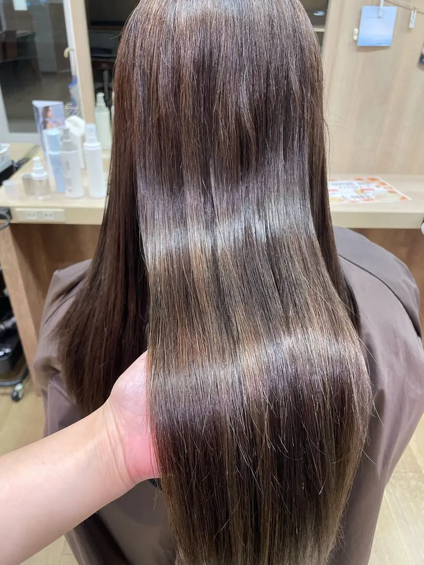 ワンカラー（ブリーチなし）＋生トリートメント（クオリア）✨️土日限定✨️の写真