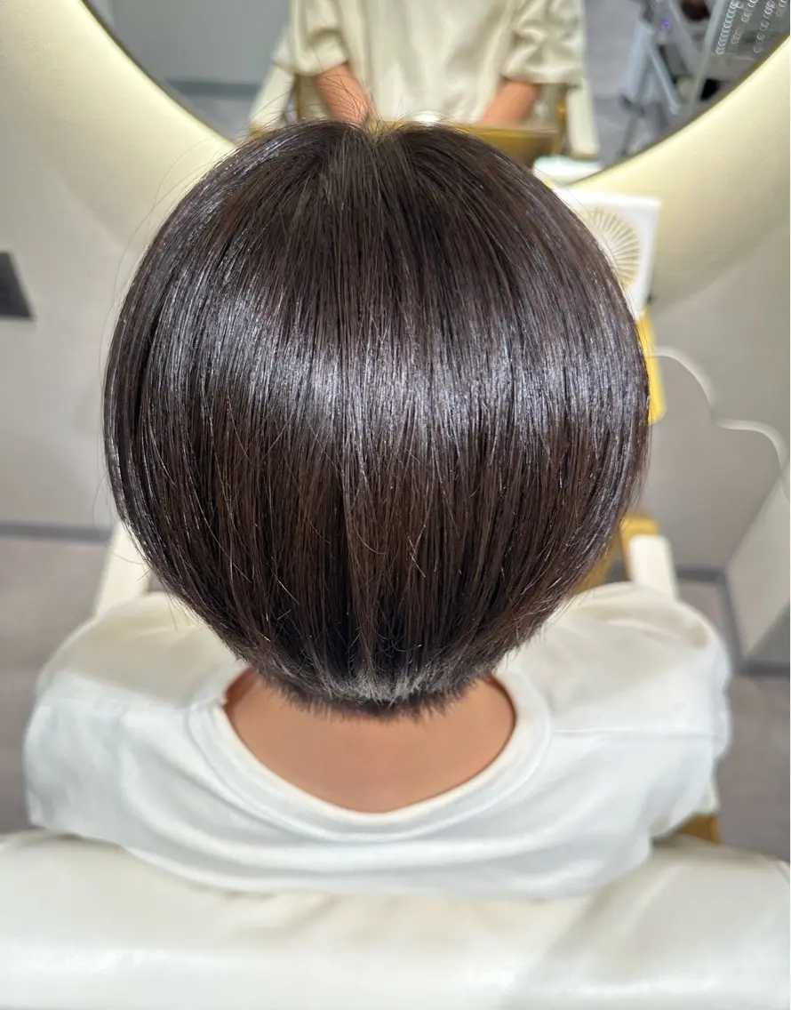 カラー ヘアカラー 山口 鈴のヘアスタイル