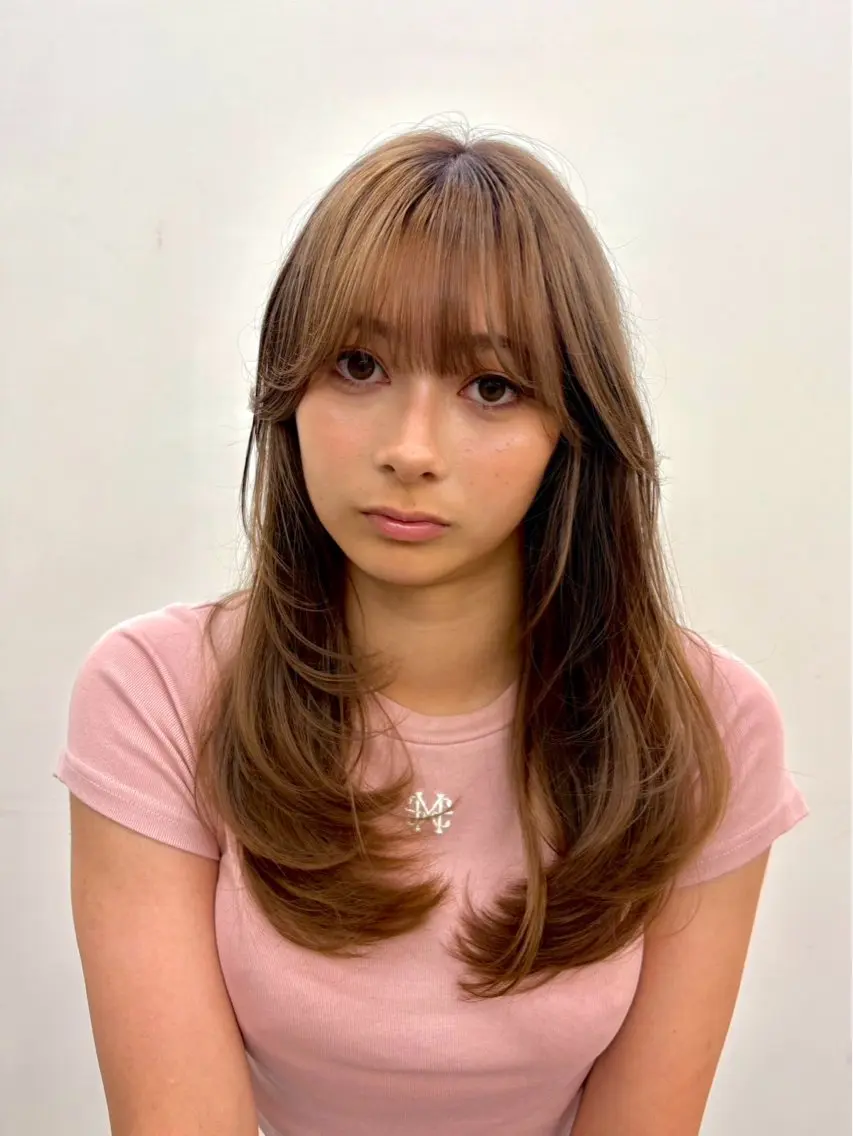 🫧ロング〜ミディアム限定🫧レイヤーカットの写真
