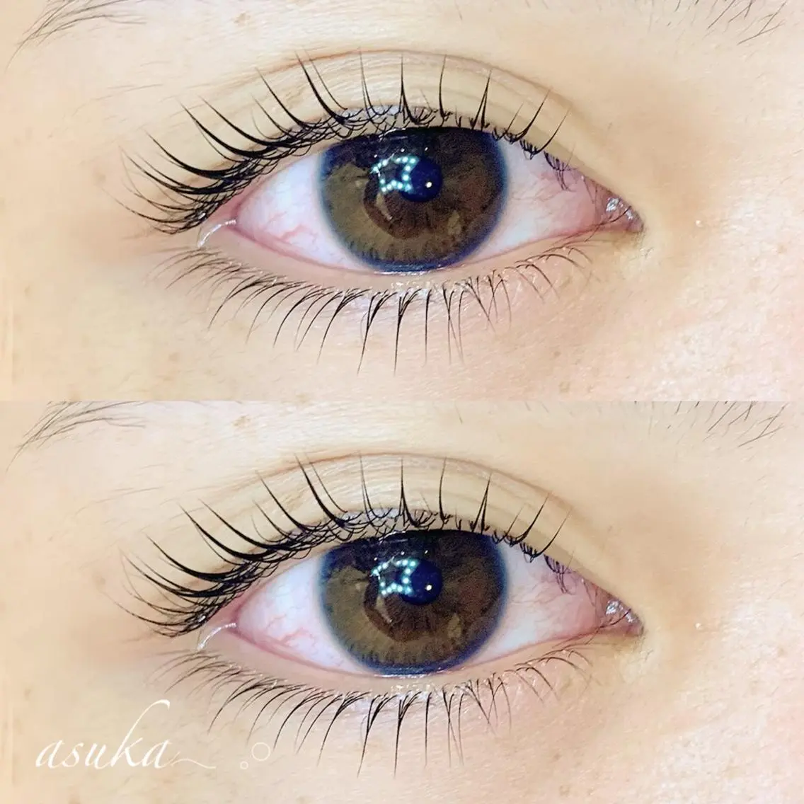 マツエク・マツパ パリジェンヌラッシュリフト brow&lash WAVEのマツエク・マツパデザイン