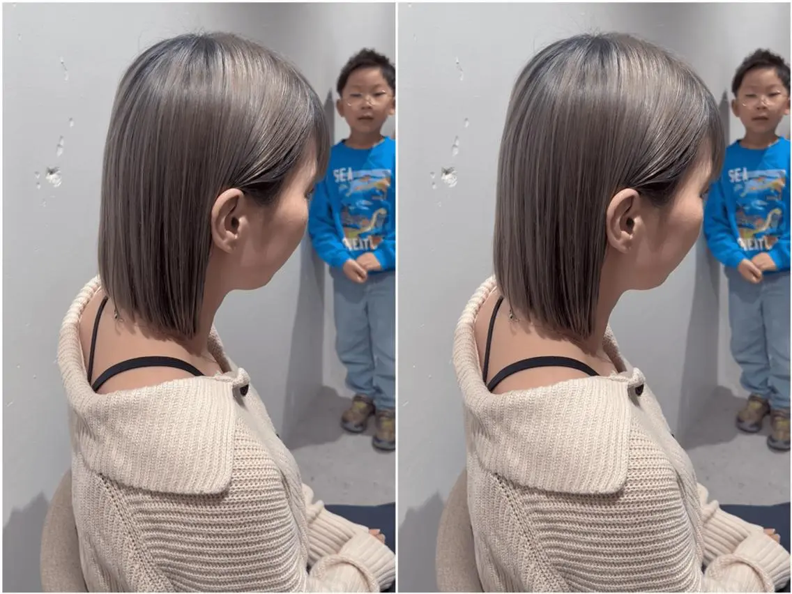 カラー カット ヘアカラー トリートメント sara中谷 哲のヘアスタイル