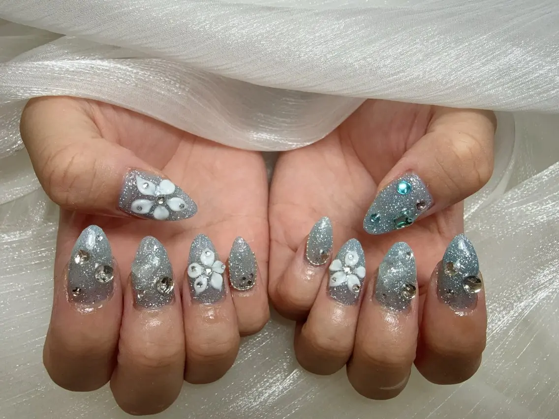 ネイル フレンチネイル グラデーション 韓国ネイル マグネットネイル ワンカラーネイル ハンドネイル Jang Nailのネイルデザイン