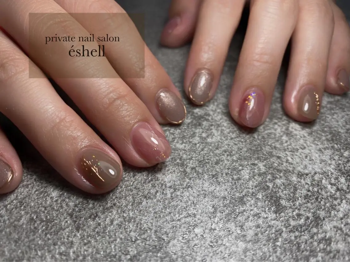 ネイル ハンドネイル nail salon éshellのネイルデザイン