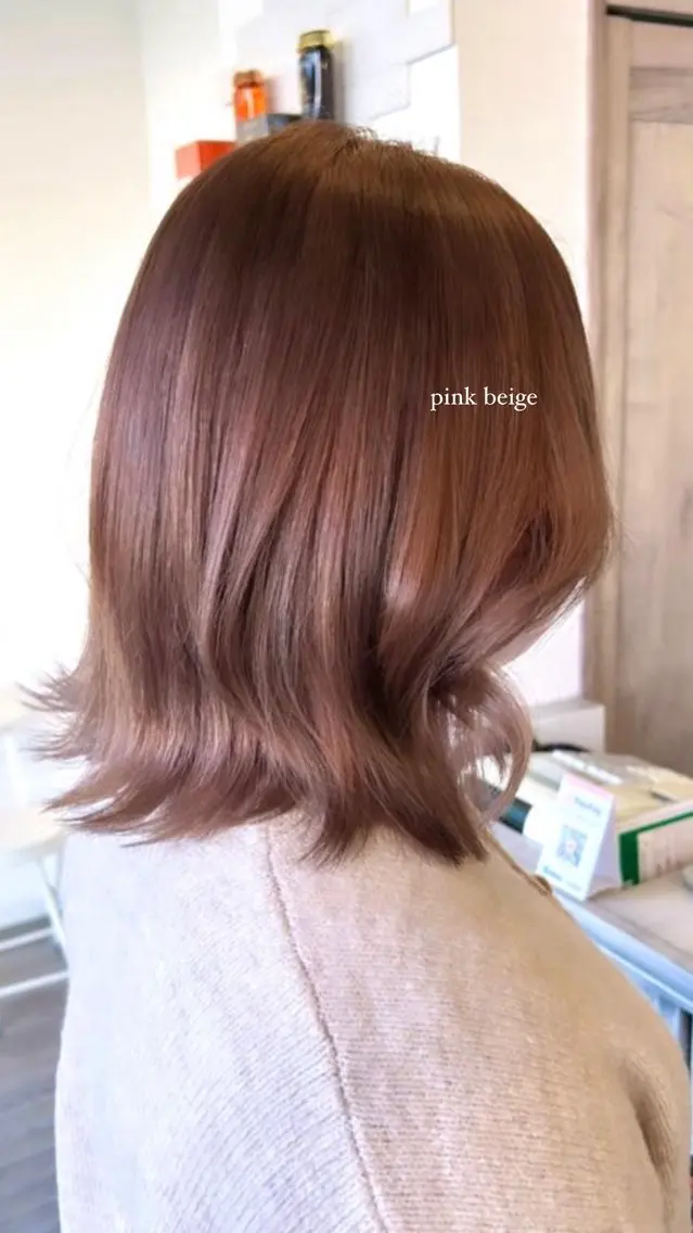 ショート カラー カット ヘアカラー トリートメント 🎀暖色/オリーブ カラー🎀seinaのヘアスタイル