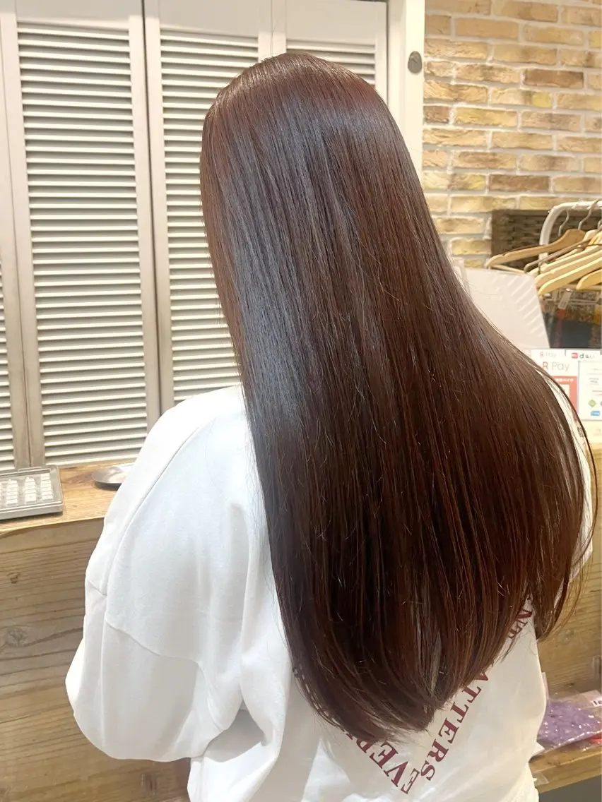 【土日19:00~】✨️美髪に✨️酸性ストレートパーマ🫧の写真