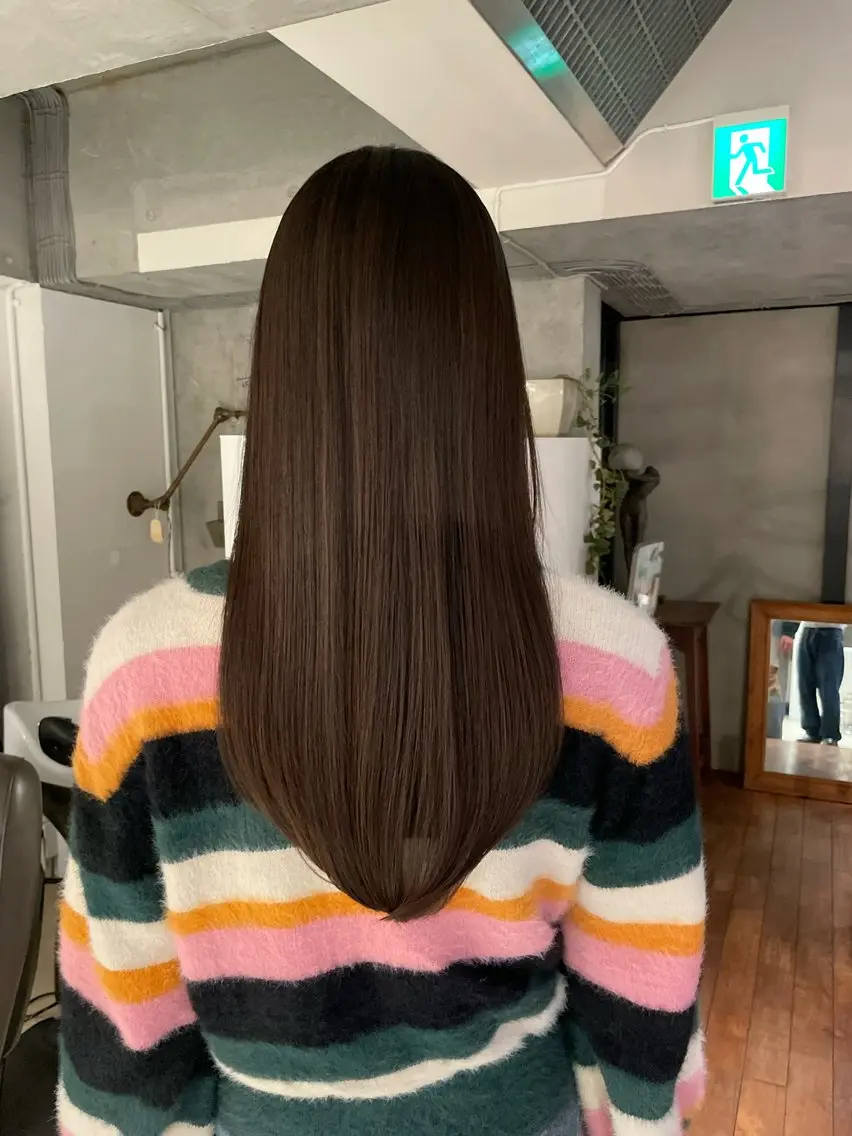 ロング トリートメント boy/原宿🐬 シオンのヘアスタイル