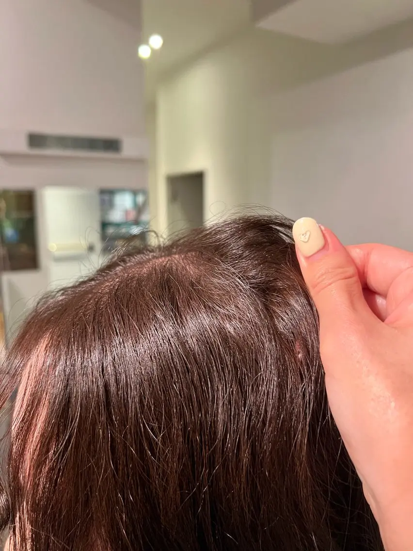 カラー ムラコシヒカリ lapenseeのヘアスタイル