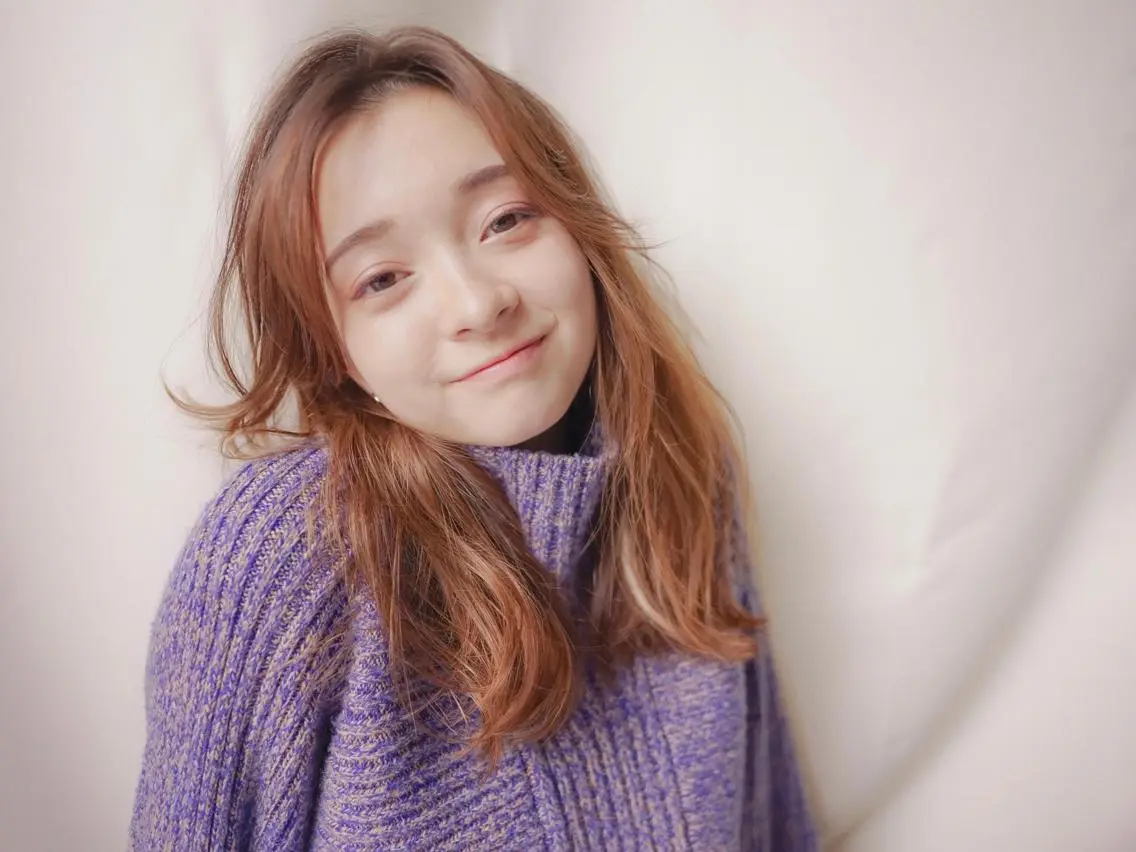 セミロング カラー パーマ ヘアアレンジ アディクシーカラー アッシュ バレイヤージュ ベージュカラー ブリーチ newi grande 横浜店のヘアスタイル