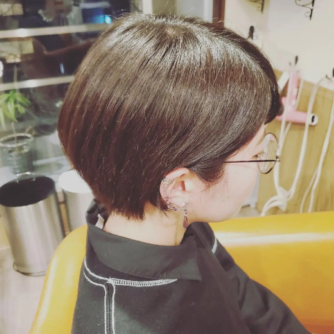 ショート 外国人風カラー トリートメント カット トリートメント spa hair ark 富井直美のヘアスタイル