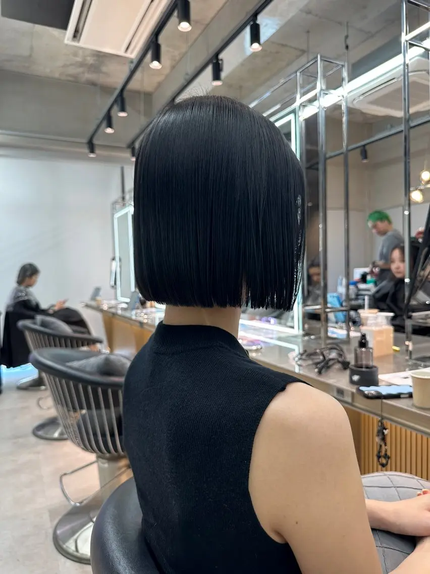 ショート nao 艶カラー🌙* :ﾟのヘアスタイル
