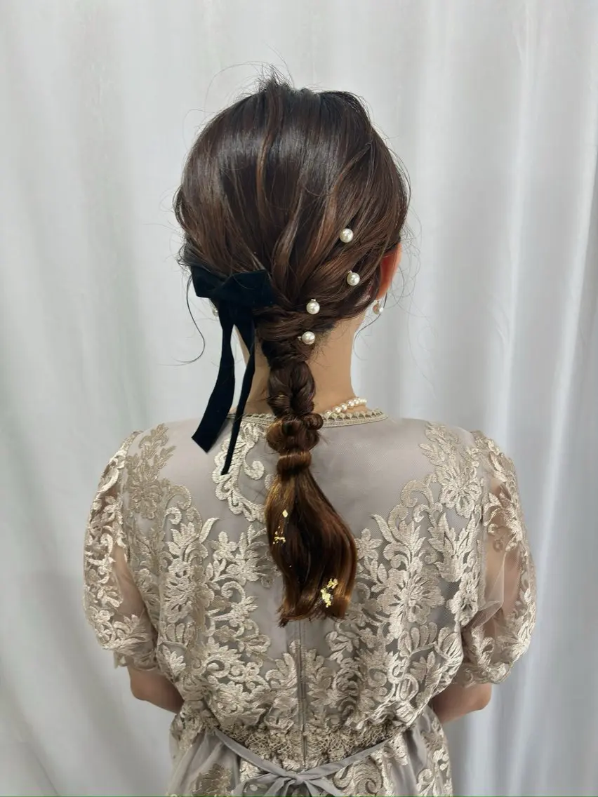 ヘアアレンジ ヘアセット 一瀬 友美の眉毛・アイブロウイメージ