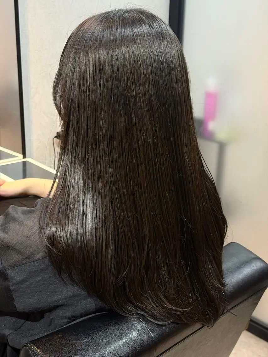 ロング カラー カット ヘアカラー 縮毛矯正 トリートメント soi 💜AYAKOのヘアスタイル