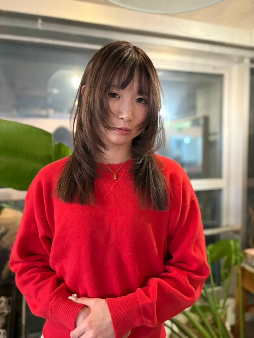 カラー ヘアカラー ARUE RYOFUのヘアスタイル