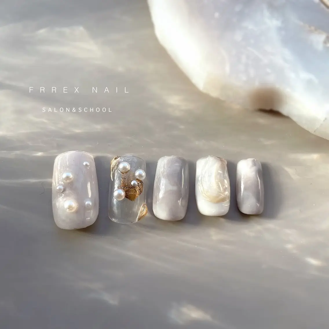 ネイル ハンドネイル ハンドケア freex nail /ニュアンス/個性派のネイルデザイン