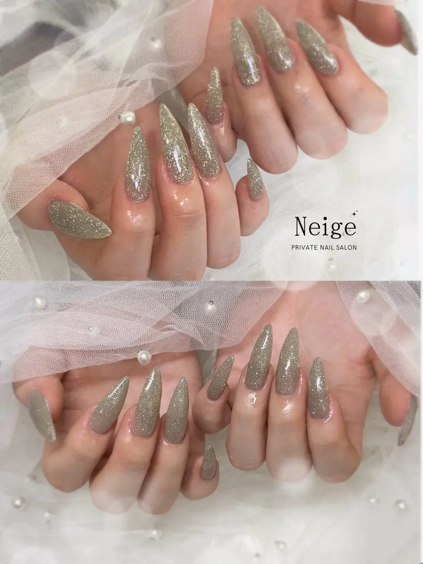 ネイル ハンドネイル Neige‪𓂃ai ＊梅津 / 松尾のネイルデザイン