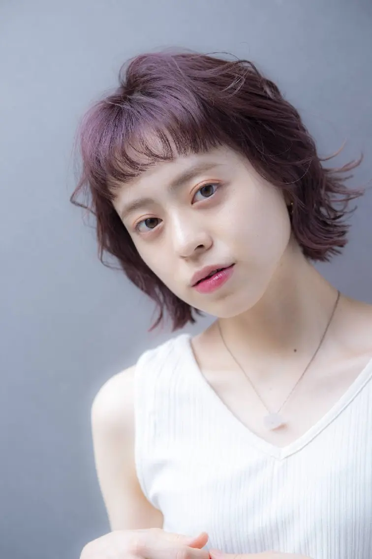ショート ヘアセット 大人髪ヘアセット/ 切りたて感なしカットのヘアスタイル