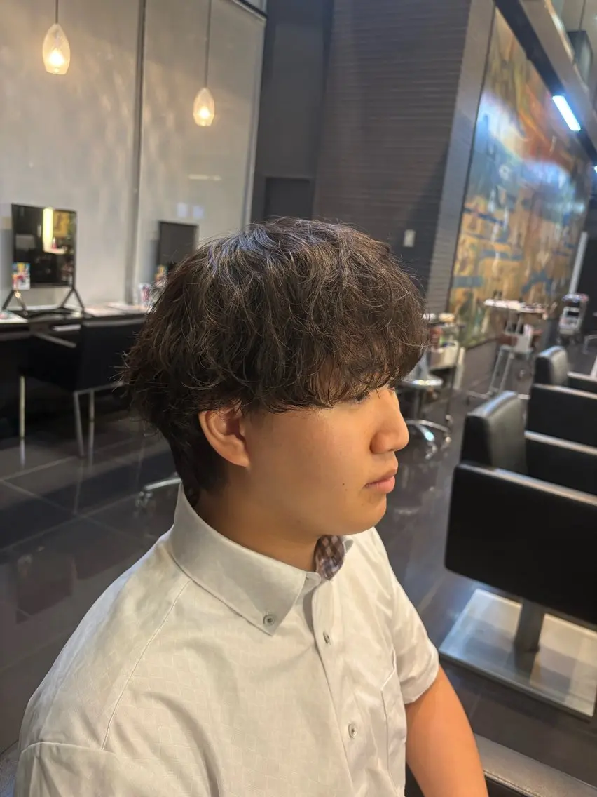 パーマ メンズ カット パーマ メンズ特化型美容師/ 加藤晴輝のヘアスタイル