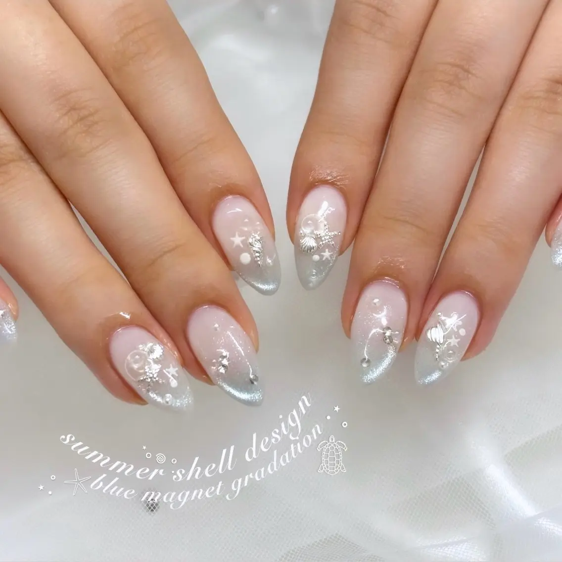 ネイル ハンドネイル Blanche mimi.u_aのネイルデザイン