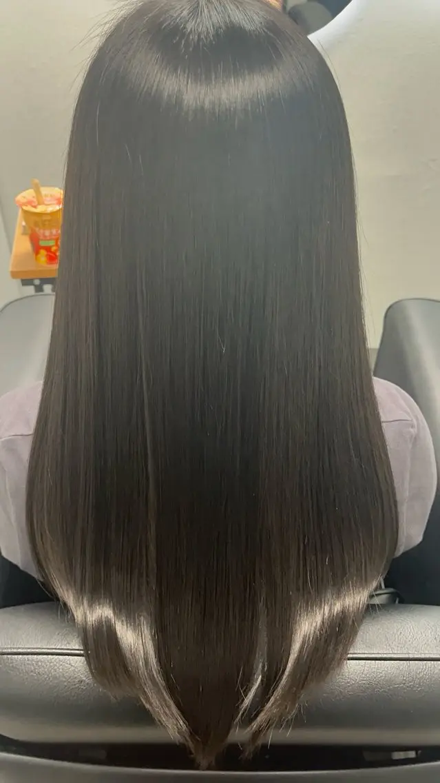 ロング トリートメント 酸熱トリートメント カット トリートメント 🐾 atsuyaのヘアスタイル