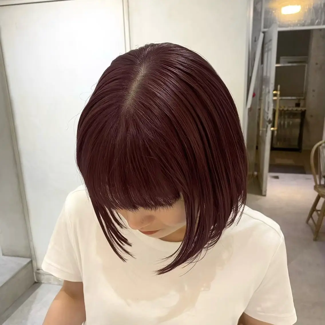 ショート カラー レイヤー/透明感/ 髪質改善/ RYUのヘアスタイル