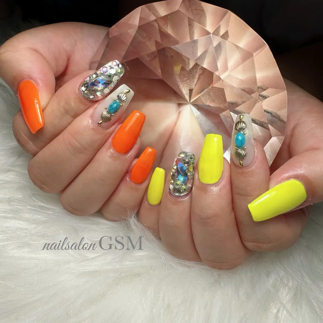 ネイル 夏ネイル nail salon GSMのネイルデザイン