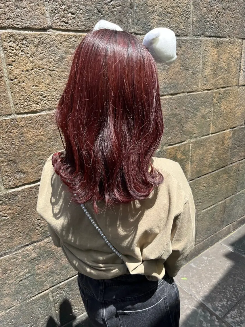 【ブリーチなしで明るくしたい方!】カット+ダブルカラー+2step treatmentの写真