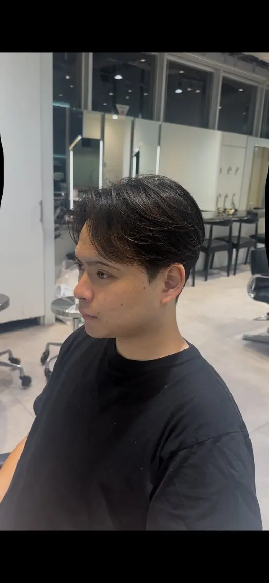 ショート パーマ メンズ メンズパーマ ニュアンスパーマ 似合わせパーマ🔥 河浪 大智のヘアスタイル