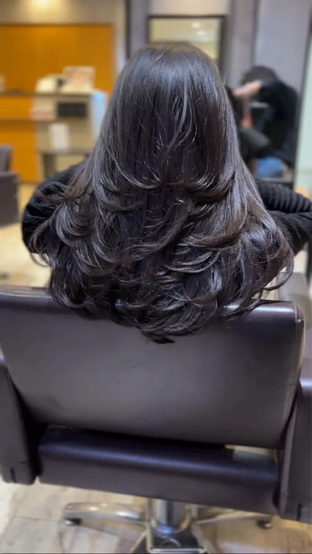 ロング レイヤーカット レイヤーカット TAIKIのヘアスタイル