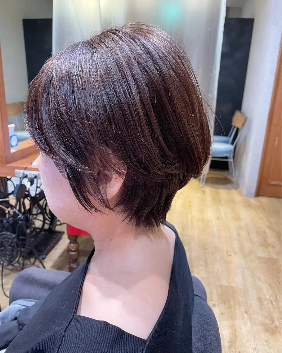 ショート カット ヘアカラー Attirer Kaiのヘアスタイル
