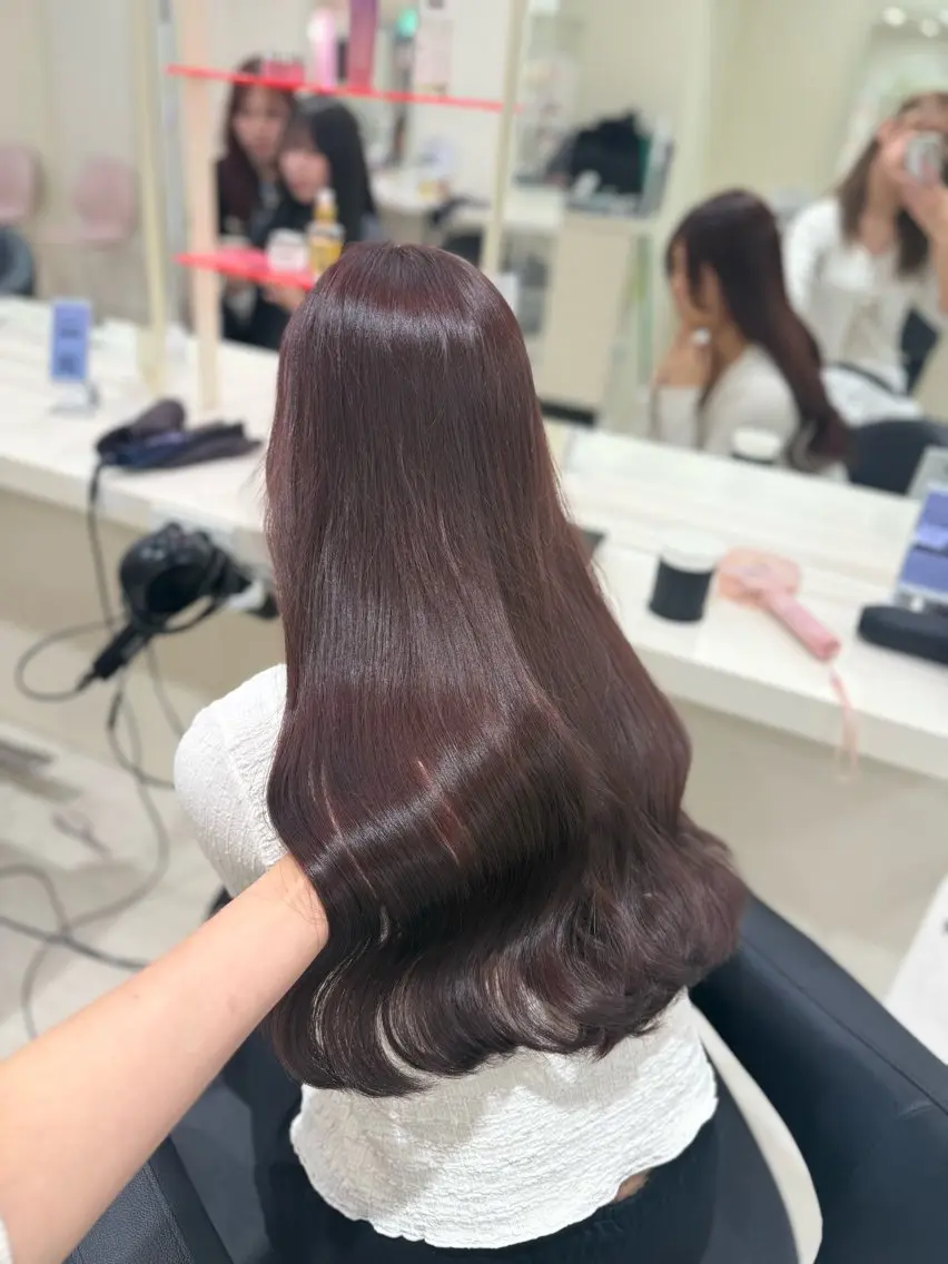 ブリーチありなし選べるダブルカラー➕オリジナルトリートメント💞の写真