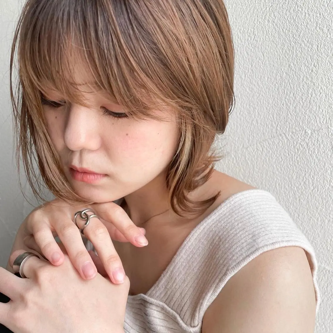 49%off!!✨ 透明感ケアカラー✨3stepシルクトリートメント［初回​〜​3回目の方］の写真
