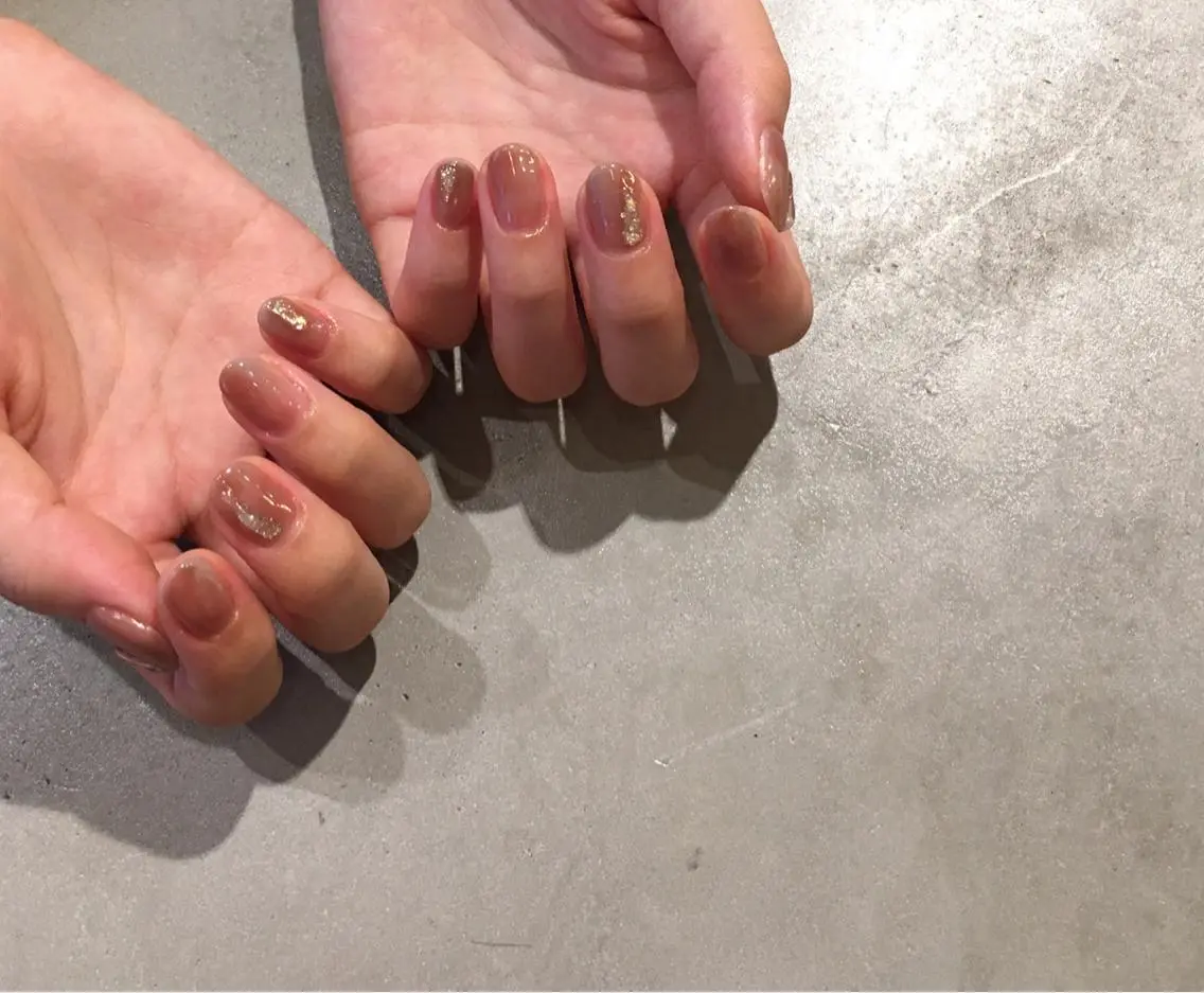 ネイル ジェルネイル ニュアンスネイル ハンドネイル nail salon Soeurのネイルデザイン