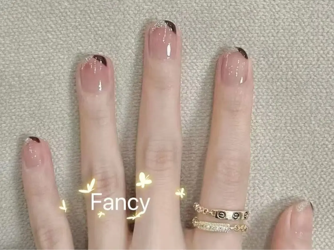 ネイル チークネイル 長さ出し フットネイル フレンチネイル ジェルネイル ハンドネイル Fancy nail salonのネイルデザイン
