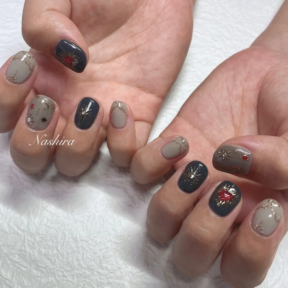 ネイル アートネイル Nashira moeのネイルデザイン