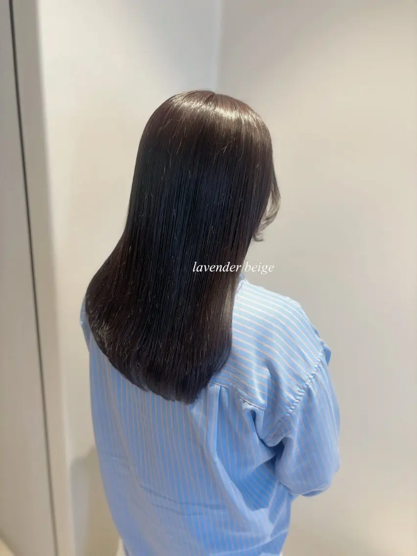 リピーター様✨カット+透明感カラー+treatment/ロング料金なしの写真