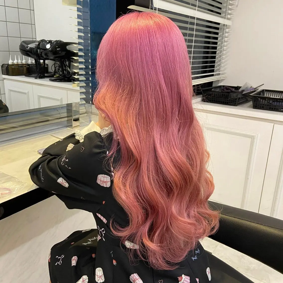 ロング カラー ピンクカラー ヘアカラー 💖トレンド春夏 カラー💖FUTAのヘアスタイル