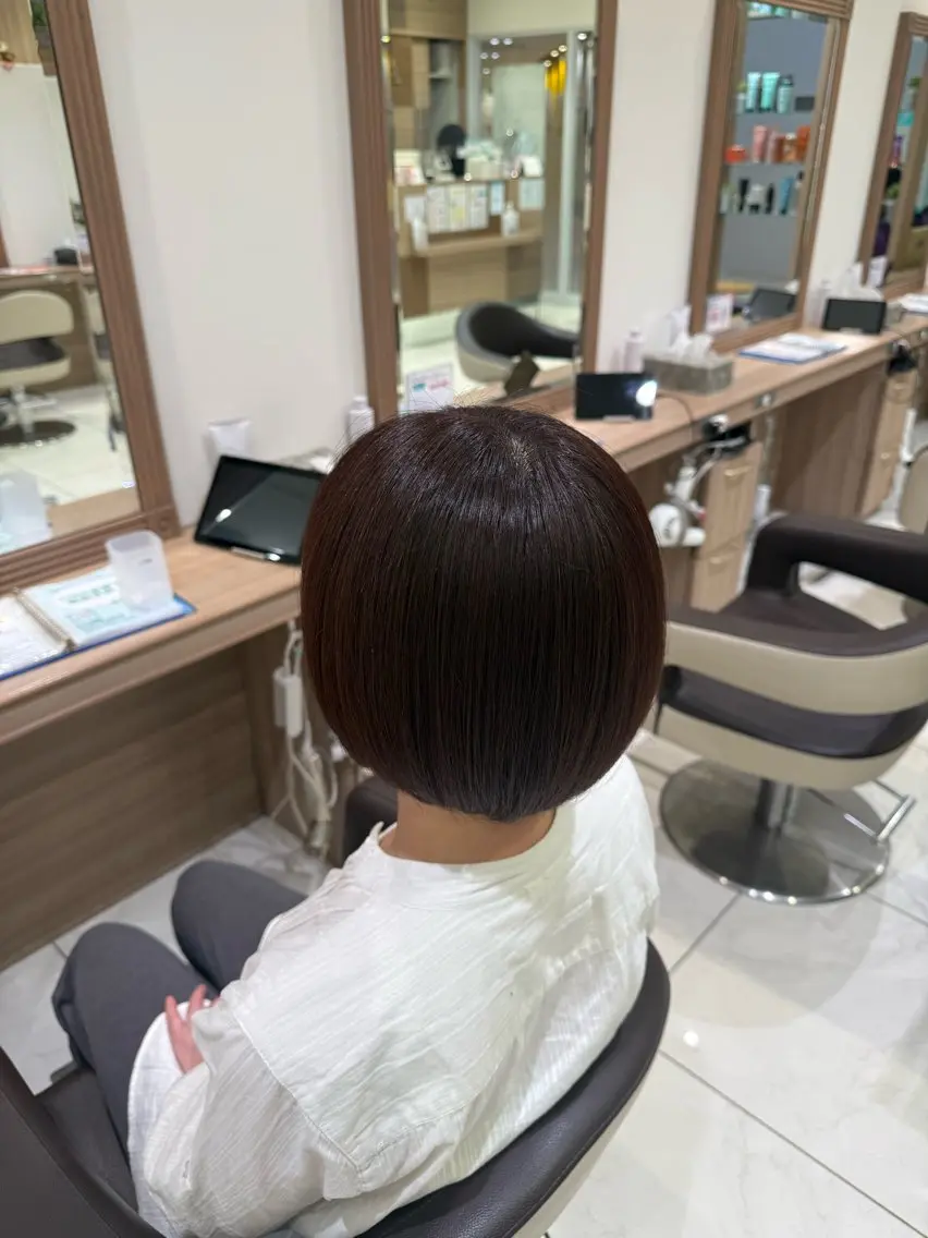 ショート カット トリートメント 山内 星愛🫧のヘアスタイル