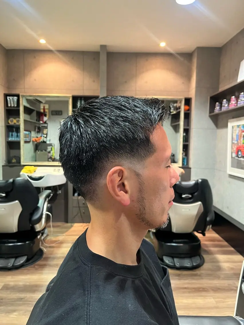 ショート メンズ カット 💈きかわ あさひ💈のヘアスタイル