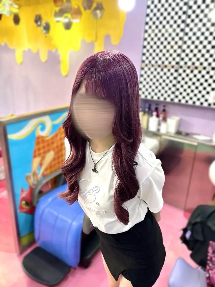 ロング カラー ピンクカラー ヘアカラー TOY🐈‍⬛🎀 派手髪/地雷系のヘアスタイル