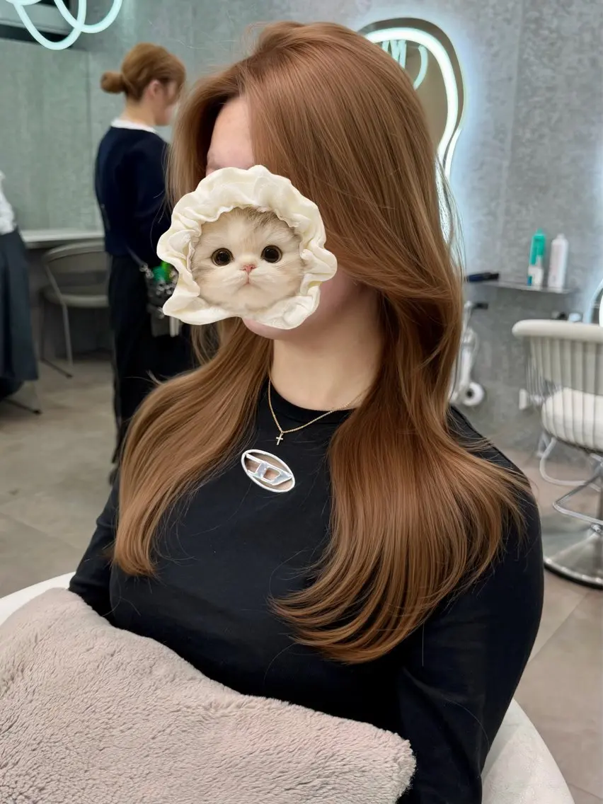 ロング カラー ヘアアレンジ アッシュ 黒髪 ブリーチ ブルーカラー ブルーブラック カット ヘアカラー トリートメント ヘアセット 大宮縮毛矯正🩵 レイヤー 佐藤和のヘアスタイル