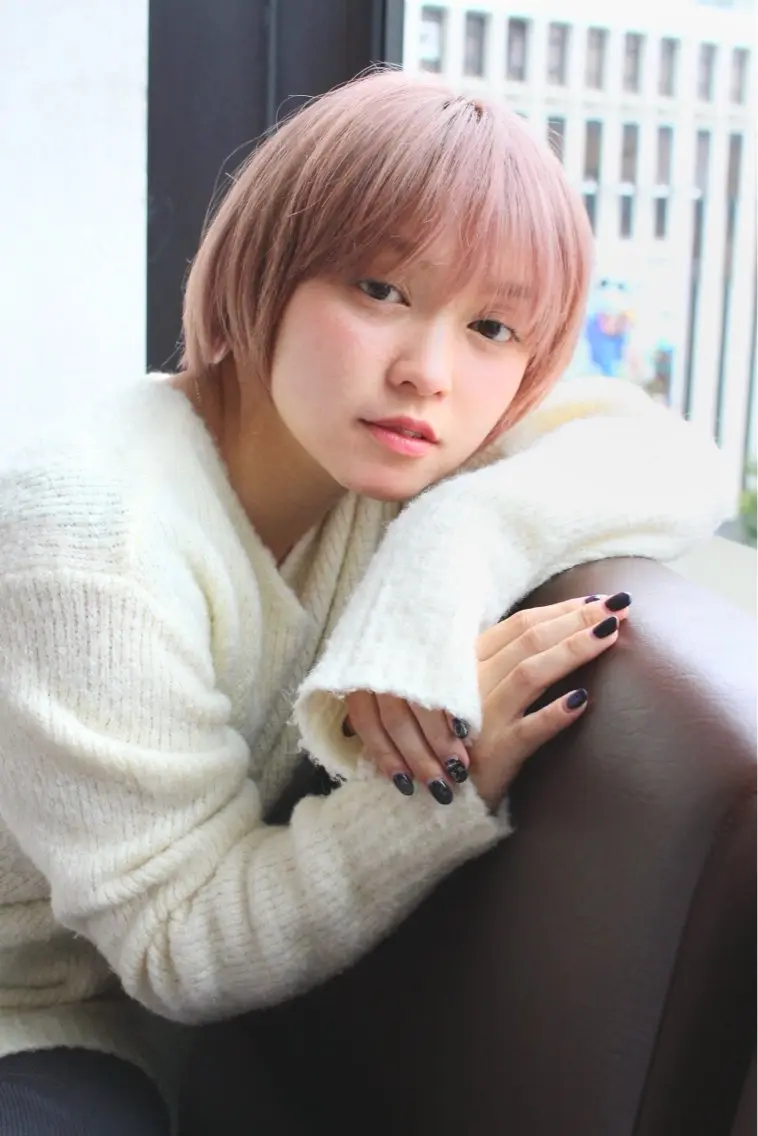 ショート カット 千 田のヘアスタイル