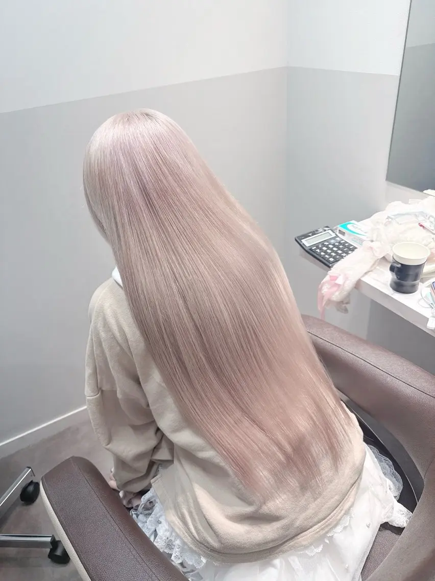 ロング カラー ヘアアレンジ メンズ ヘアカラー トリートメント ブリーチ博士 MASATOのヘアスタイル