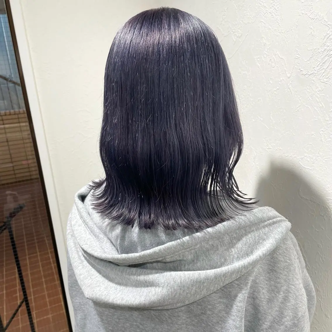 ミディアム カラー shiho .のヘアスタイル